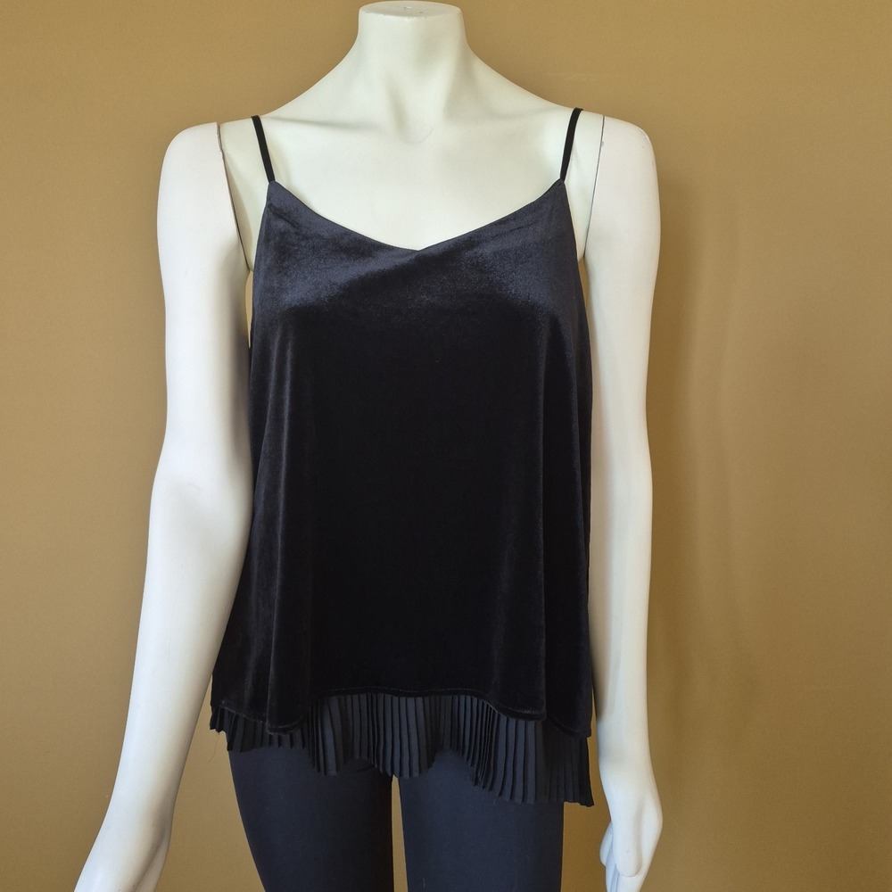 Layered Camisole Party Black Large Strap Nightclub Sexy‎ Lolita Velvet Goth